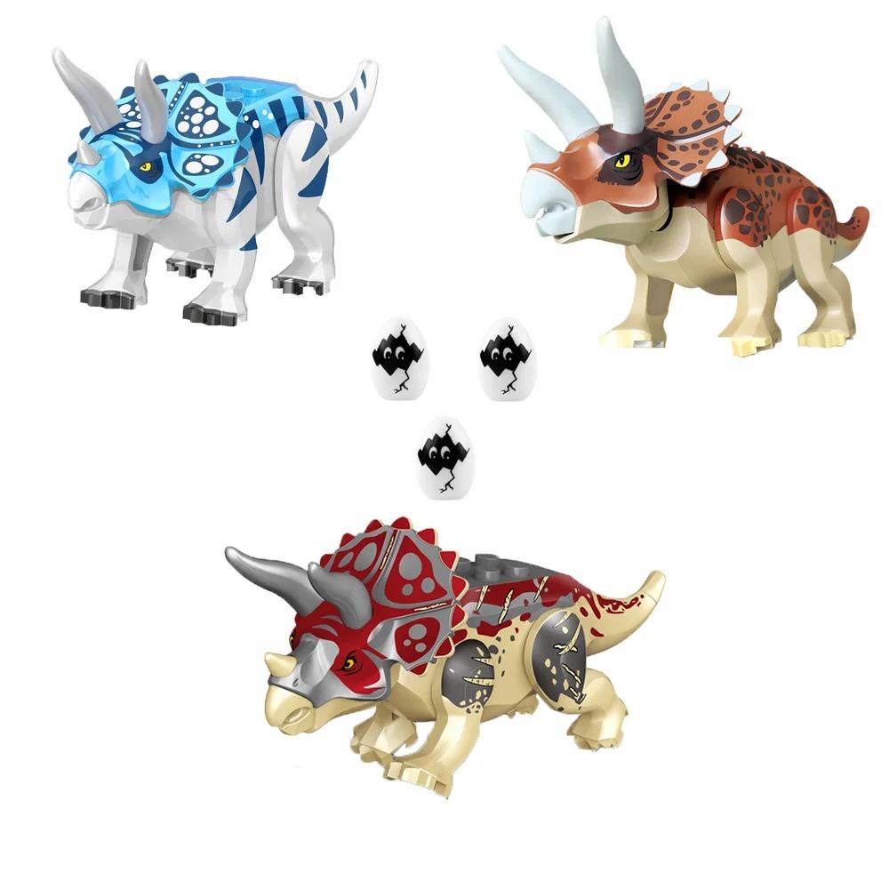 Jurassic Dinosaurier DIY Bausteine Velociraptor Velociraptor Rex Tyrannosaurus Pterosaurier Dilophosaurus Zubehör Steine Spielzeug