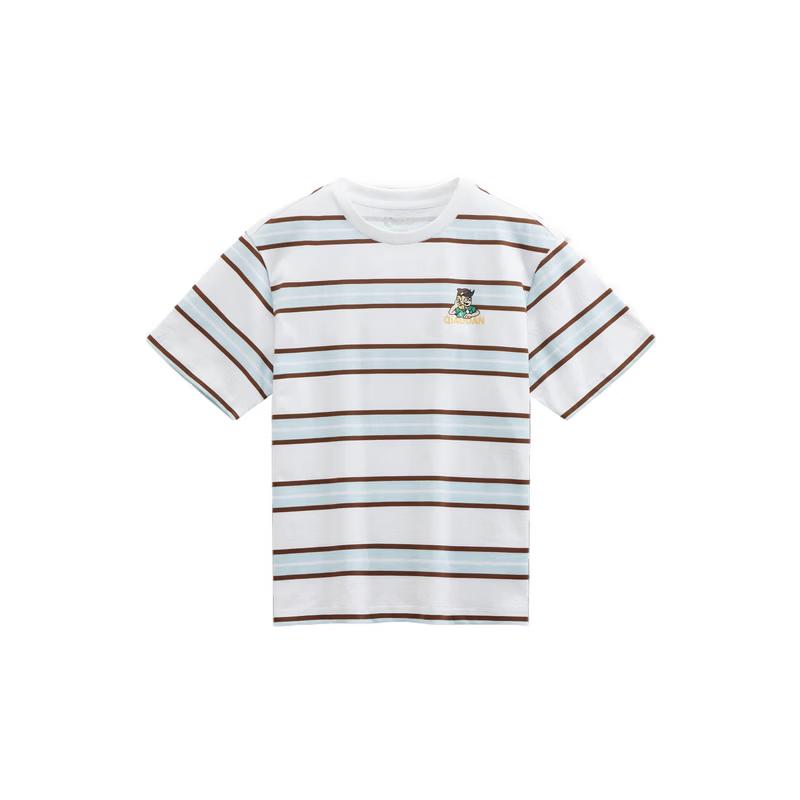 Jordan Kids  Unisex Cotton Striped Short-Sleeve T-Shirt 160CM