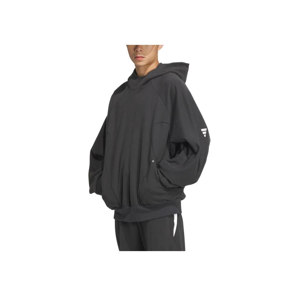 Adidas Fustl Hoody Sweatshirt Comfortable Soft Skin-Friendly Hoodie Men Hoodies Carbon-Black JM8606