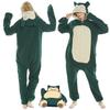 Cozy Adult Sleepwear With Pokemon Kigurumi Anime Snorlax Pattern Pajamas Onesie