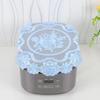 Round Mesh Rose Flower Embroidery Table Cloth Cover Wedding Tablecloth Dining Kitchen Christmas Table Decoration and Accessories