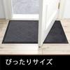 CORFEEL Indoor/Outdoor Dirt-Trapping Doormat, Gray, 43 X 74 Cm