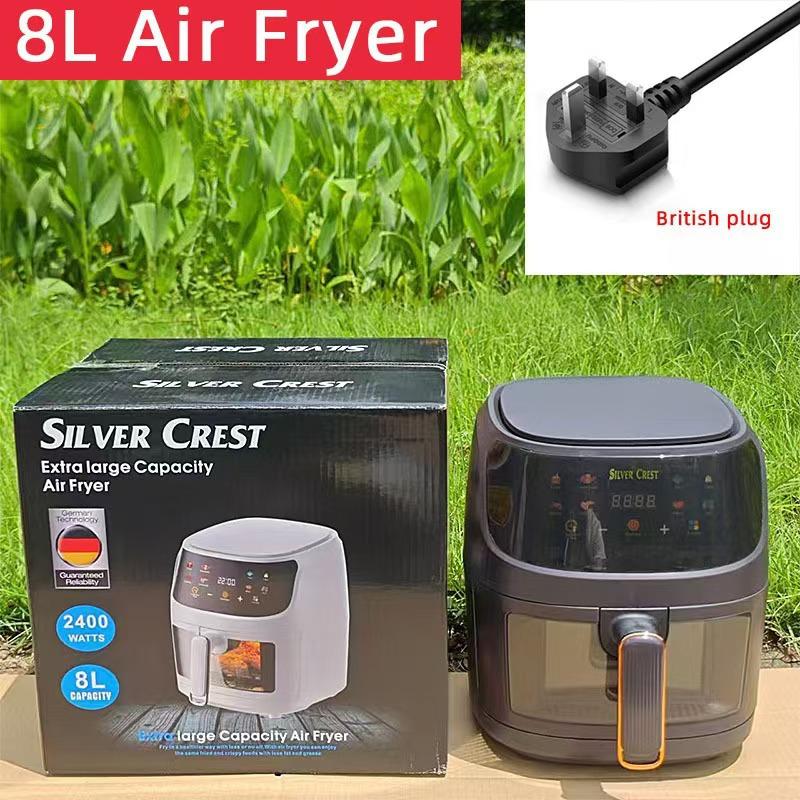 Horkovzdušná fritéza Airfryer Domácí Velkokapacitní 110V Multifunkční Automatická Elektrická Fritéza