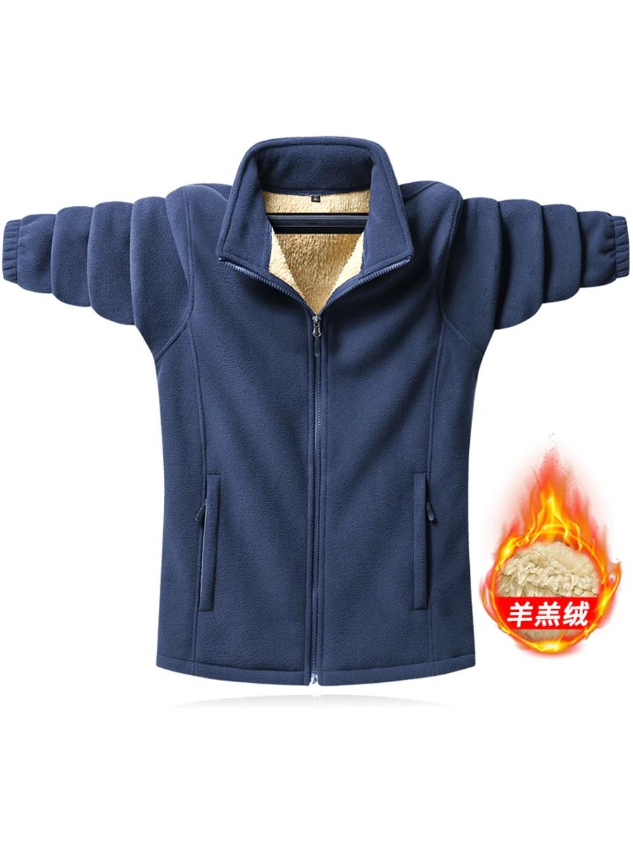 

Большой размер 8XL для пар, зимняя флисовая куртка для мужчин, флисовое пальто для кемпинга, женская мода, теплая, Harajuku 5XL