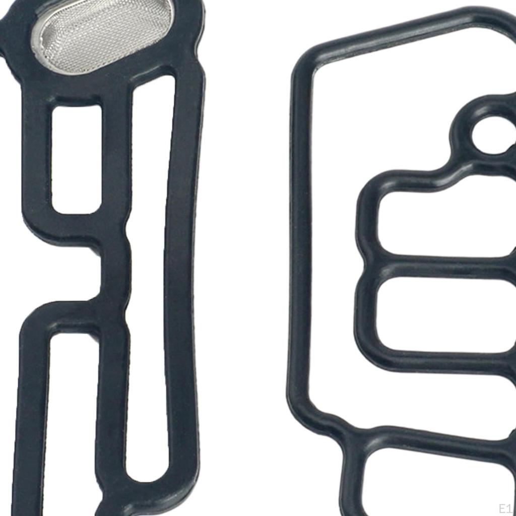 1 Pair ,Cylinder Head Solenoid Gasket, Filter Set Gasket Accesseries Durable 15845-R70-A01