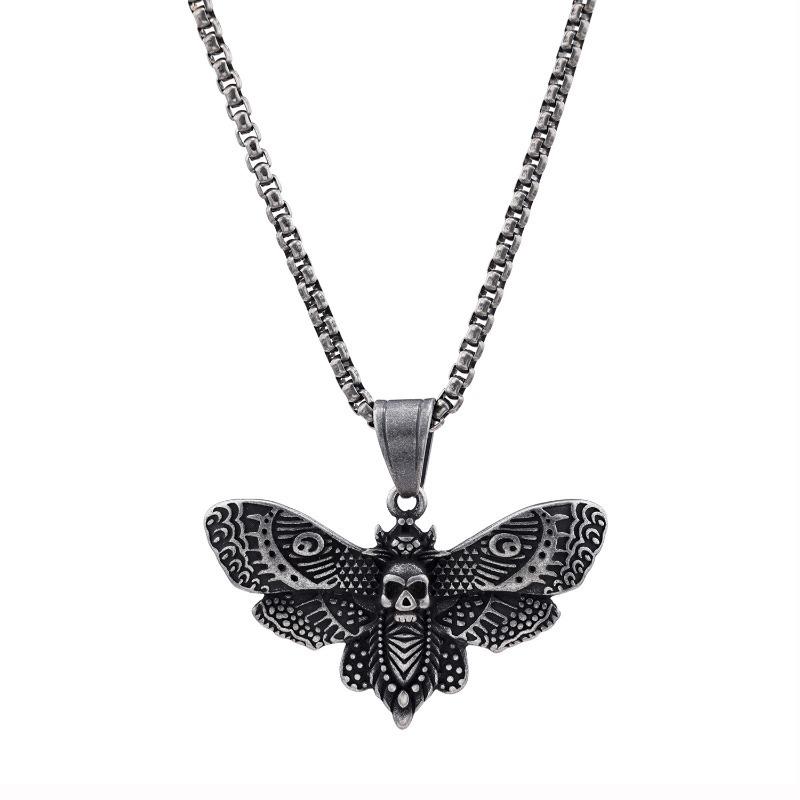 Personalized Animal Butterfly Shape Retro Domineering Pendant, Domineering Fashion Jewelry