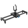 16in 40cm Kameraskinner Karbonfiber Dolly Skinneslider for DSLR-kamera Videokamera Telefon Maks