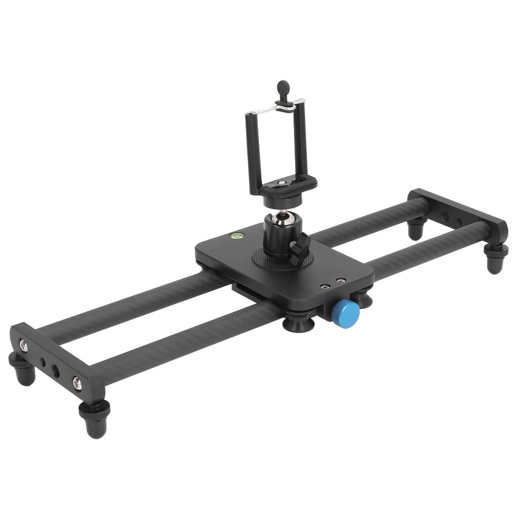 16in 40cm Kameraskinner Karbonfiber Dolly Skinneslider for DSLR-kamera Videokamera Telefon Maks