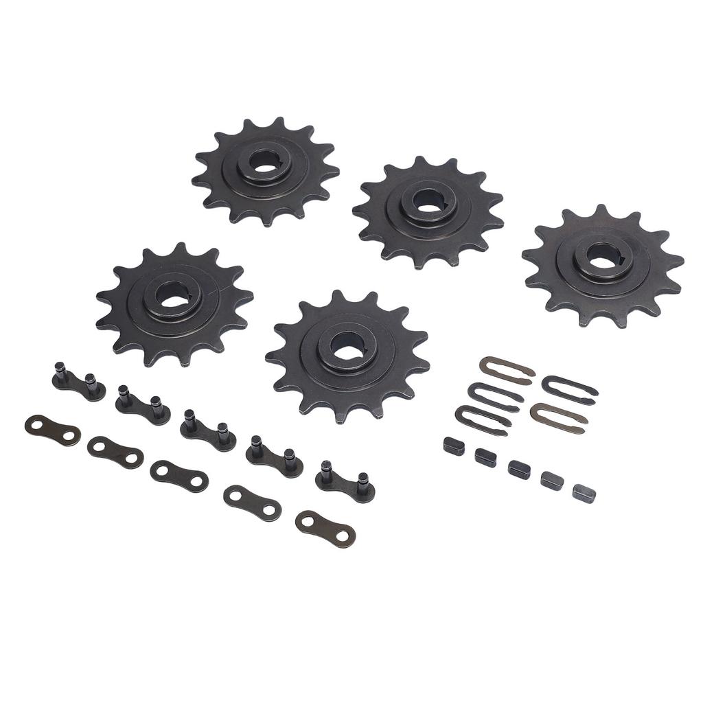 410 13T Rear Motor Sprocket with 410 Model Master Link Set for Go Kart Motorcycle ATV Quad