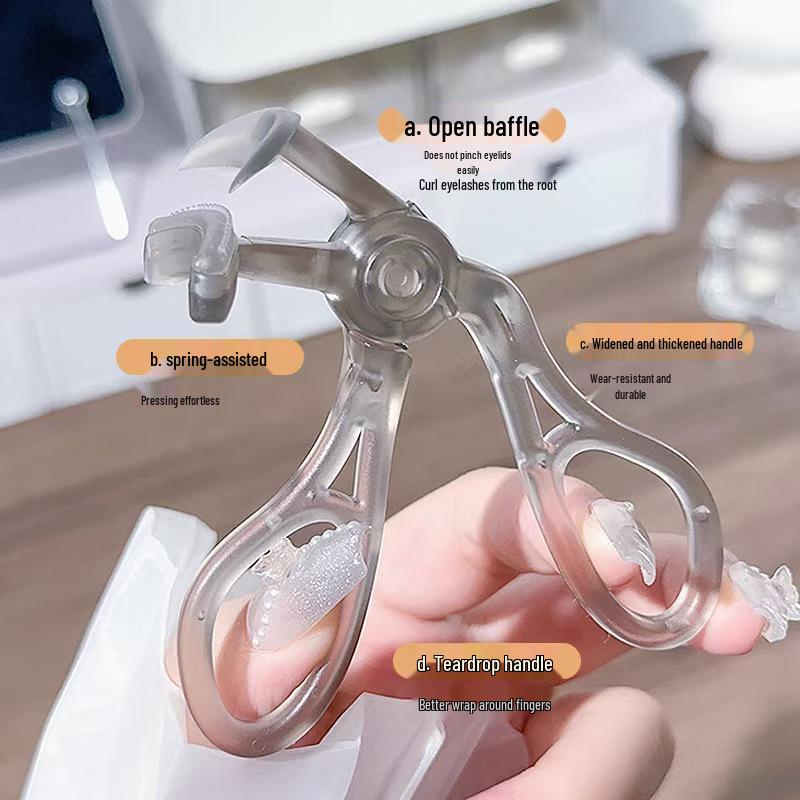

Wide-Angle Long-Lasting Eyelash Curler for Beginners Standard