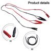 For Laboratory Use Kelvin Terminal Clip Multimeter Accessory Copper Test Leads For Multimeter Soft Flexible Material