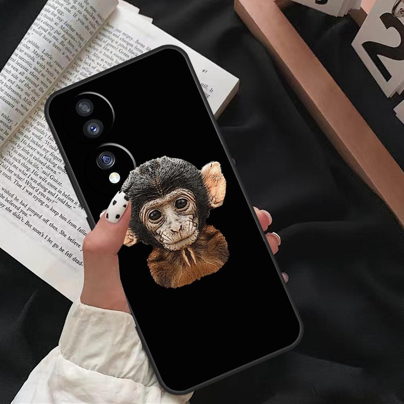 Monkey Gorilla Ape Baby For Honor Magic 7 Lite 6 8 Pro Case For Honor 200 400 50 70 90 X8c X8b X9a X9b X9c X9d Win RT