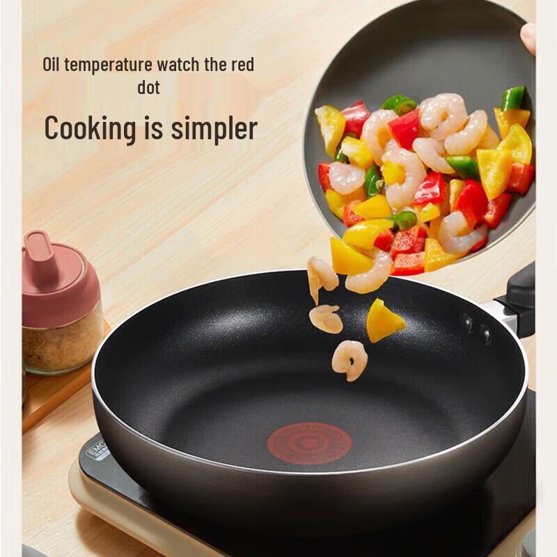 Supor Fire Red Dot 26cm Non-Stick Frying Pan