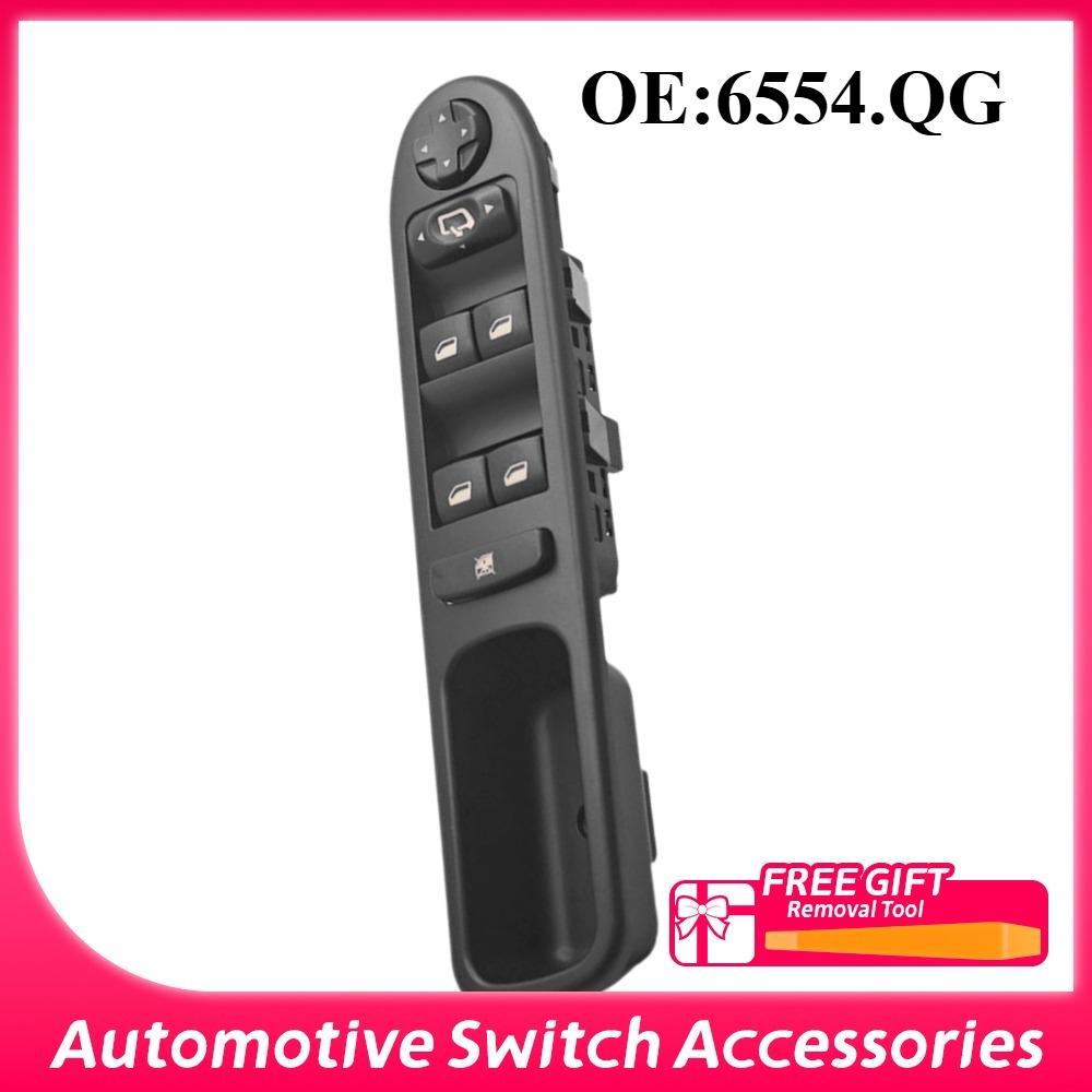 6554.QG Power Window Switch Window Control Switch for Peugeot 207 2008-2014 6554QG Car Accessories