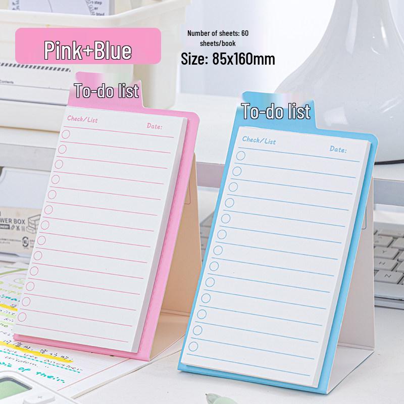 High-Value Stand-Up Sticky Note Pad for Elementary Students - Tearable Non-Adhesive Mini Notebook