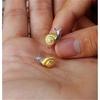 Chic Snail Ear Embellishments Unique Snail Earrings Stylish Ear Rings Adornment