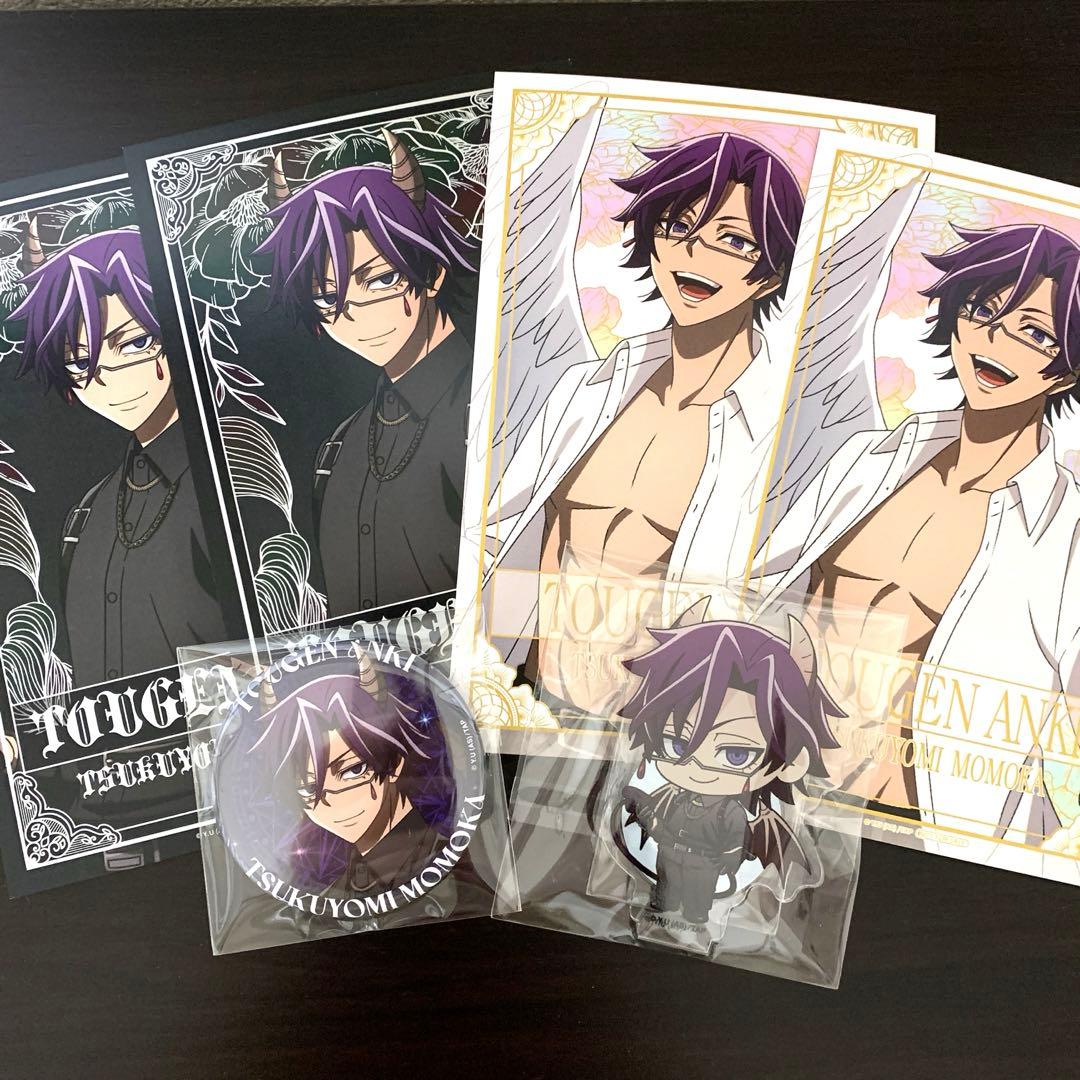 [Б/У] Анонимная доставка Togen Anki Favoteria Ангел Демон Момока Цукиёми Эксклюзивный бонус от магазина Акриловая подставка