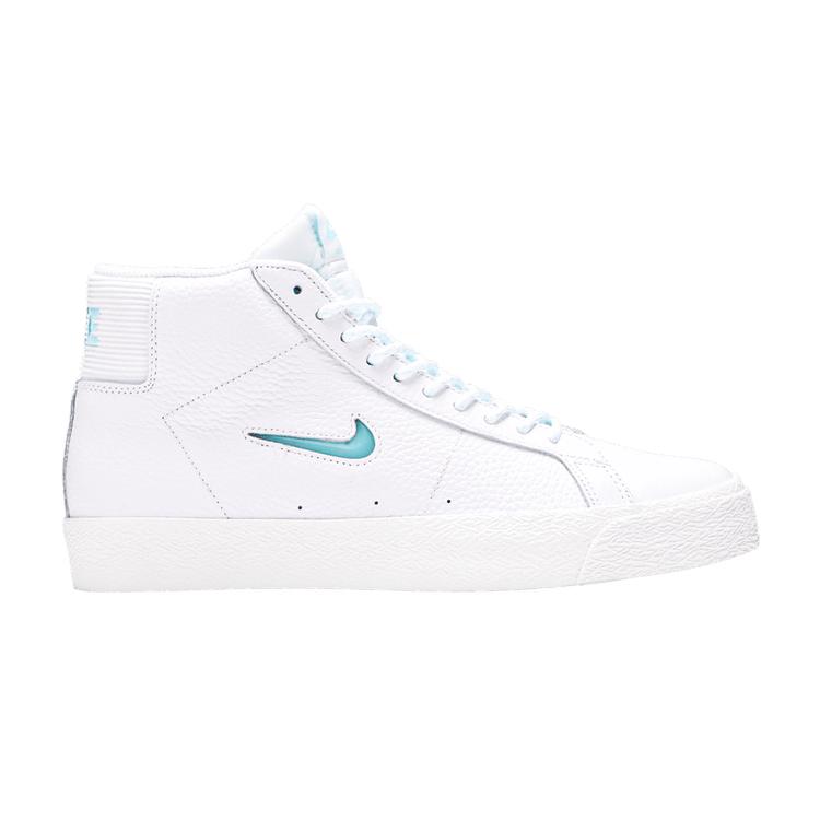 Nike Zoom Blazer Mid Premium SB White Glacier Ice Jewel 36