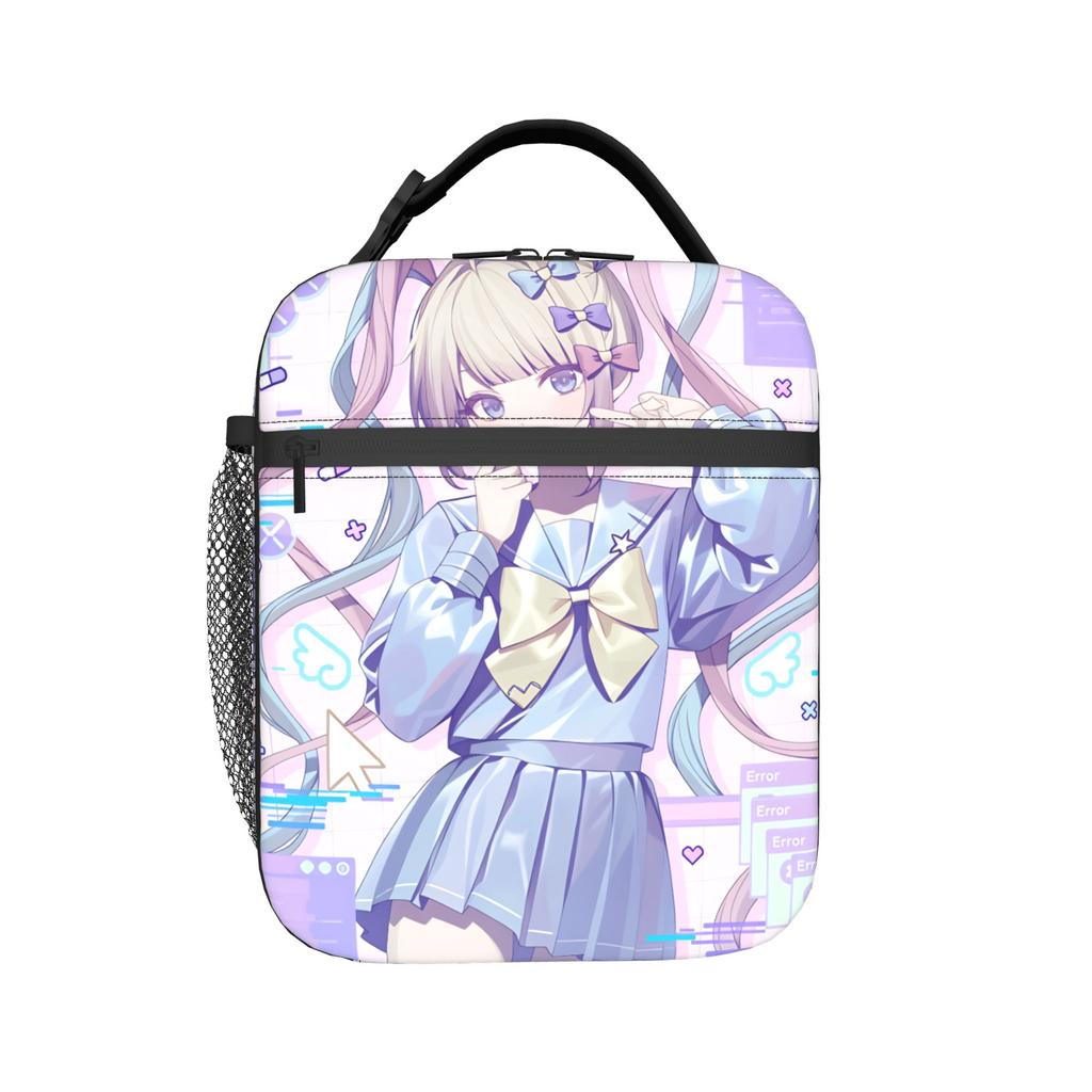 Needy Streamer Overload Kangel Lunch Bag  Casual Lunch Box For Unisex Office Portable Cooler Bag Oxford Thermal Lunch Bags
