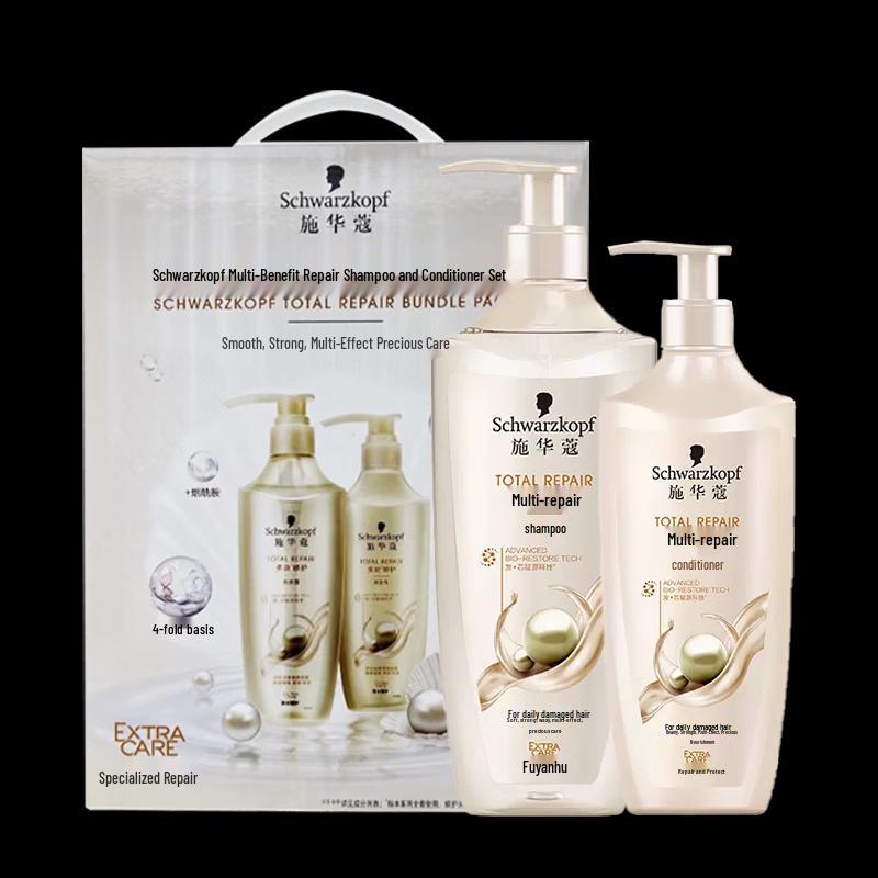 

Schwarzkopf Damage Repair Shampoo & Conditioner Set (600ml+400ml)