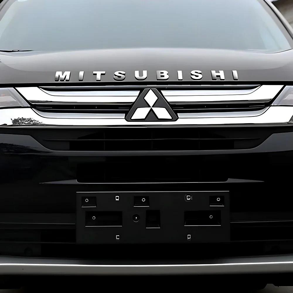 Adesivos de Letras 3D ABS Logo de Carro Para Mitsubishi Outlander Lancer 9 X EX ASX Pajero L200 Colt Eclipse Ralliart Triton