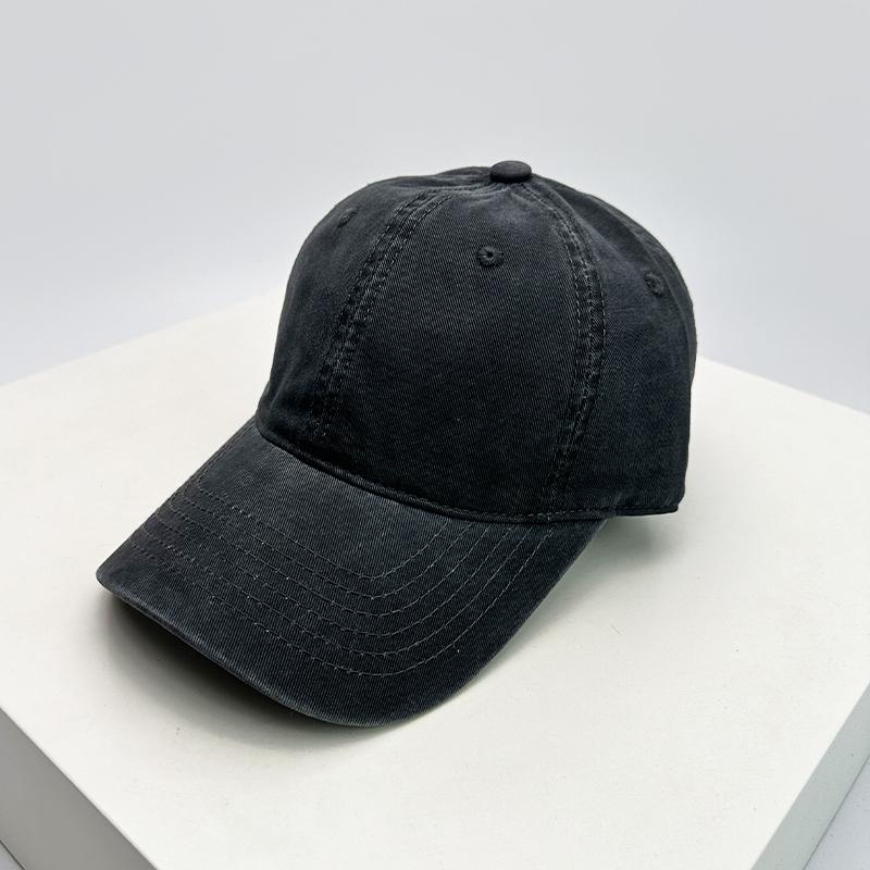New Unisex Korean Solid Simple Baseball Hats Breathable Casual Sunshade Outdoor Peaked Caps Versatile Retro Fashion High-Quality