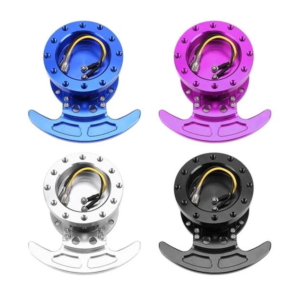 Universal Adapter Aluminum Body Removable Snap Off Boss Kit Tilt Racing Steering Wheel Quick Release Hub Kit Auto Parts