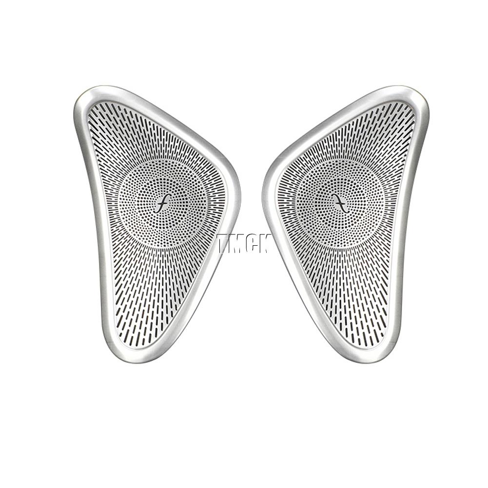 For Mercedes Benz GLE Class W167 V167 GLE350 450 300 400 2020-2022 Car Accessories Tailgate Trunk Audio Speaker Cover Trim Frame KM5