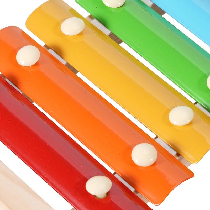 Bird Pets Parrots Toys Parrot Rooster Pecking Xylophone Toy Decor With Sounds Bird Cage Accessories