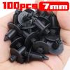 Car Fairing Decorative Panel Fasteners 6/7/8mm Auto Motorcycle Engine Cover Deflector Plastic Expansion Rivet Buckle Accessories