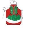 Snowman Christmas Santa Claus Apron Reindeer Waterproof Waist Apron Xmas Tree Stain-Resistant Kitchen Baking Apron Kitchen