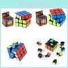 Educational And Fun 5.7cm Kids Magic Cube Toy Smooth Turning Abs Three Layer Puzzle