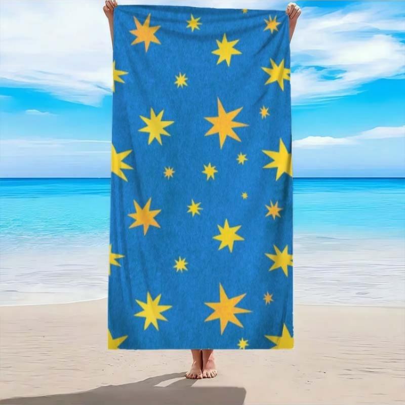 

Blue Starry Sky Beach Towel | Ultra-Absorbent, Quick-Dry, Comfortable & Practical, Ideal for Beach, Pool, Bathroom Additions W40*H60(CM)