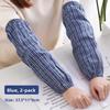 Extended and Enlarged Pure Cotton Sleeve Cover Safety Gloves Sleeve for Work, Durable and Made of 100% Cotton Protective Sleeve