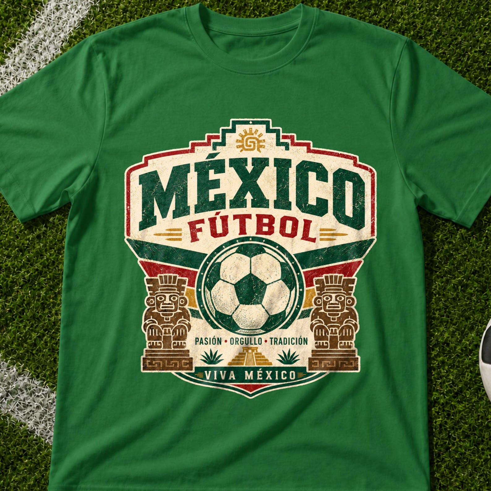 Vintage Mexico Futbol Soccer,Retro Mexico Football Fan Shirt, Aztec Match 26 Game Day Tee,Mexico Top,Mexican Soccer Fan Gift XL