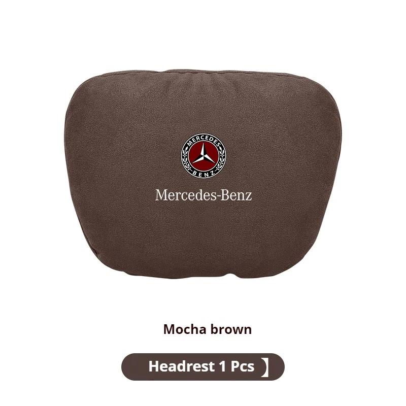 Mercedes-Benz A B C E S R Class GLB GLC GLE AMG CLA CLS SLC GLS SLS ML Car Headrest Neck Support Lumbar Rest Cushion Neck Pillow F4