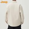 JEEP Men's Long Sleeve Loose Fit Shirt