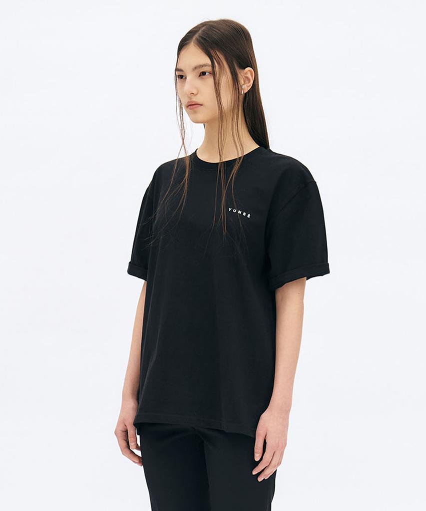 Yunse Hatch Yin Yang T-Shirt (Black)