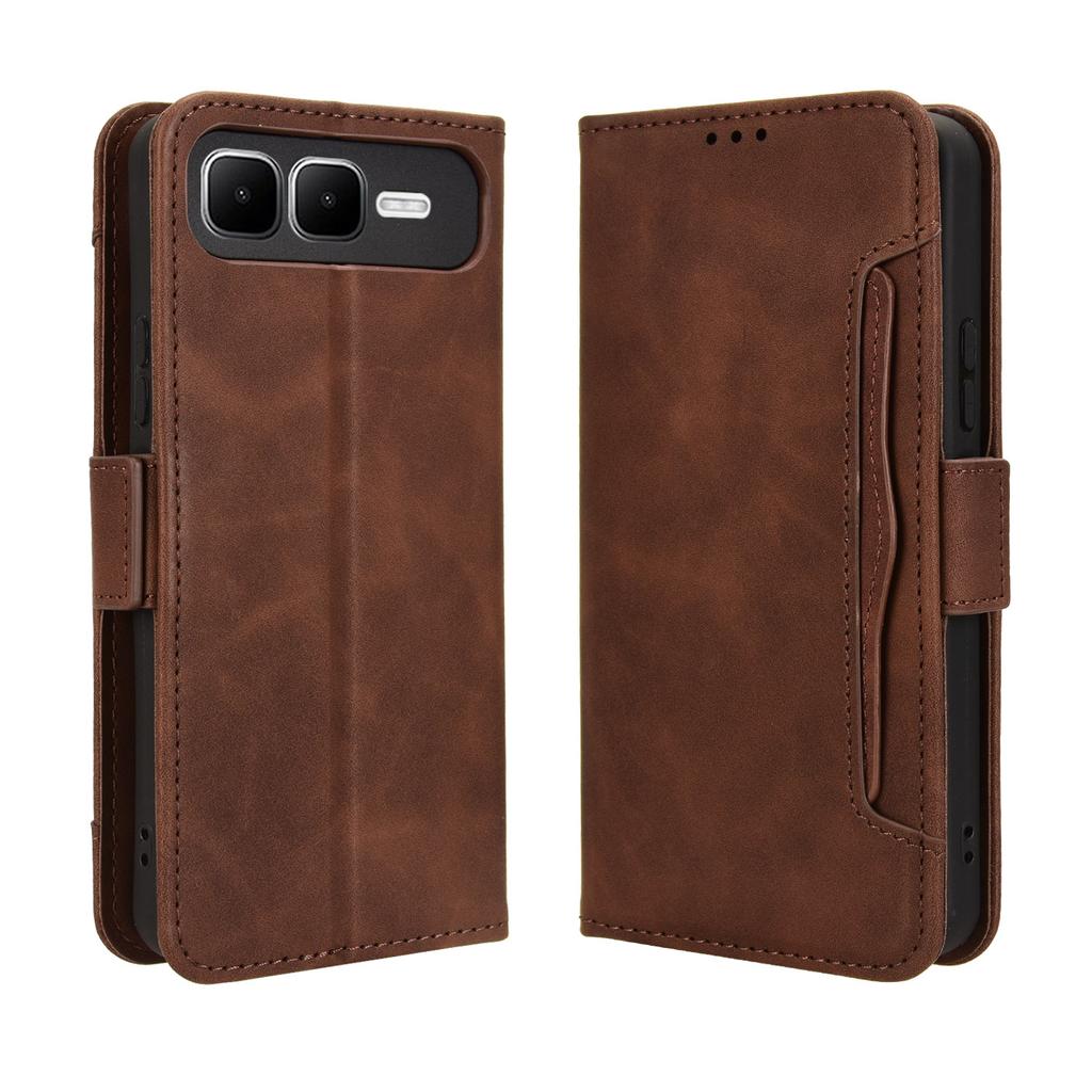 For Infinix Smart 10 Plus Leather Case Phone Wallet Cover with Multiple Card Slots