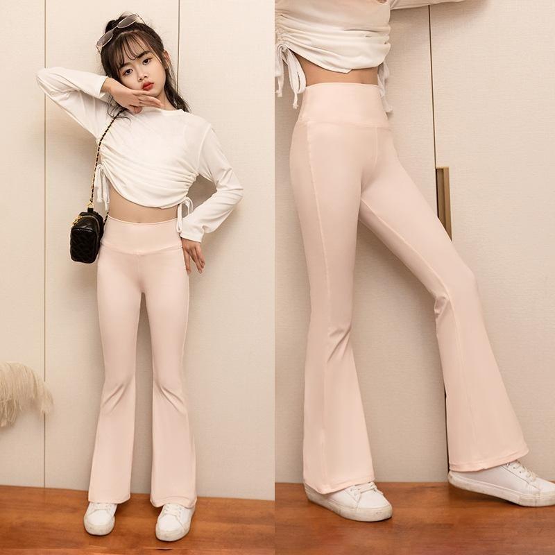 Girls Pants Toddler Kid Baby Girls Clothes Autumn Flares Pants Elegant Childrens Bottoms Fashion Trousers
