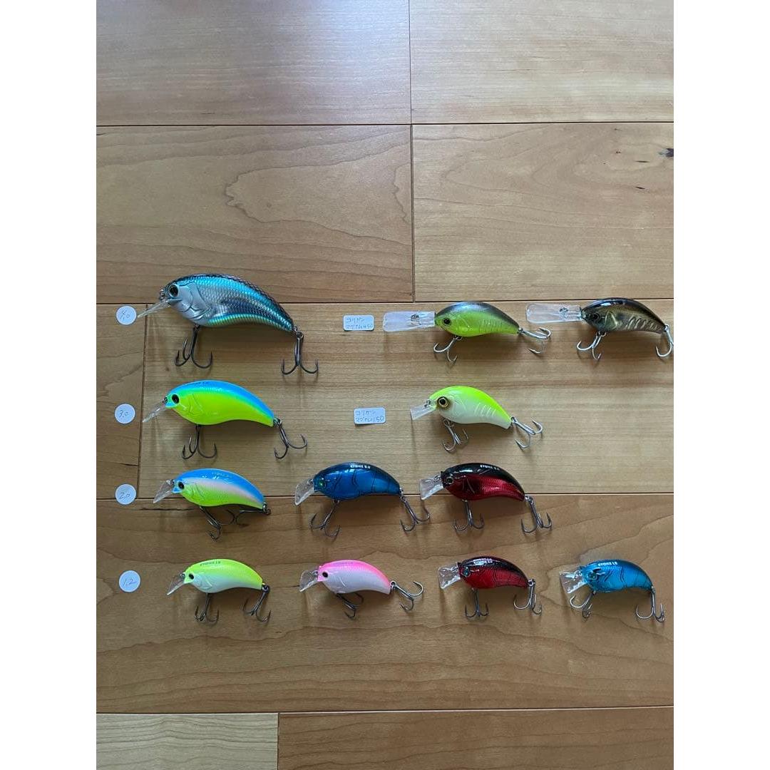Used Deps EVOKE Corrigan Magnum Crankbait Box Set of 12