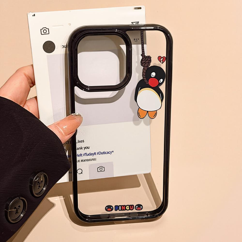 Acrylic Phone Case for iPhone 11 12 13 14 Pro 12 14 16 Pro Max for Samsung A16 A36 A56 S24 FE High-quality Painted Anti-fall Mobile Phone Case