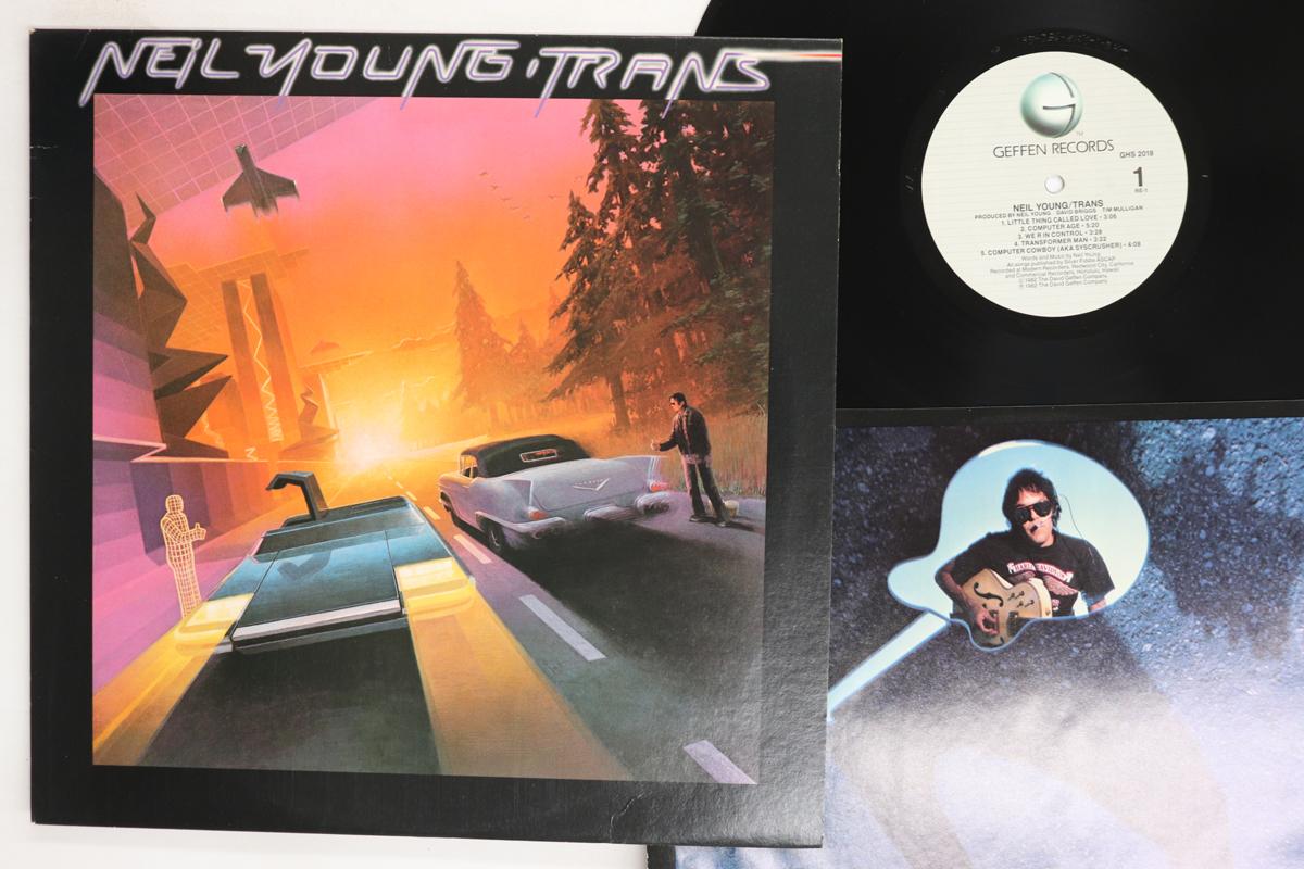 

LP Record NEIL YOUNG Trans GHS2018 GEFFEN 1982 US Rock Used