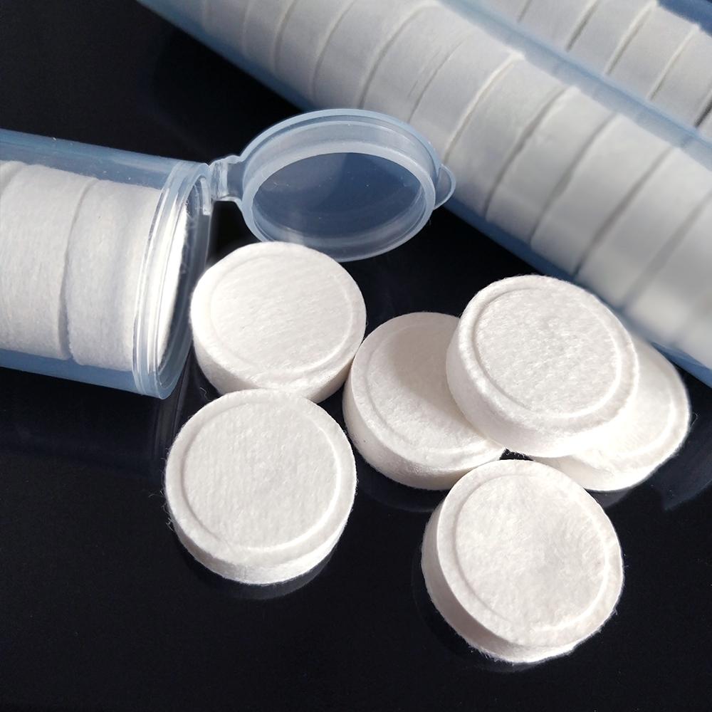 150 Stück/10 Tuben Komprimiertes Handtuch in einer Tube Praktisches Outdoor-Handtuch Reise Einweghandtuch Rohr Komprimierte Handtücher