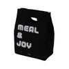 Canvas Insulated Lunch Bag Large Capacity Food Storage Bag Tote Portable Picnic Bag  School