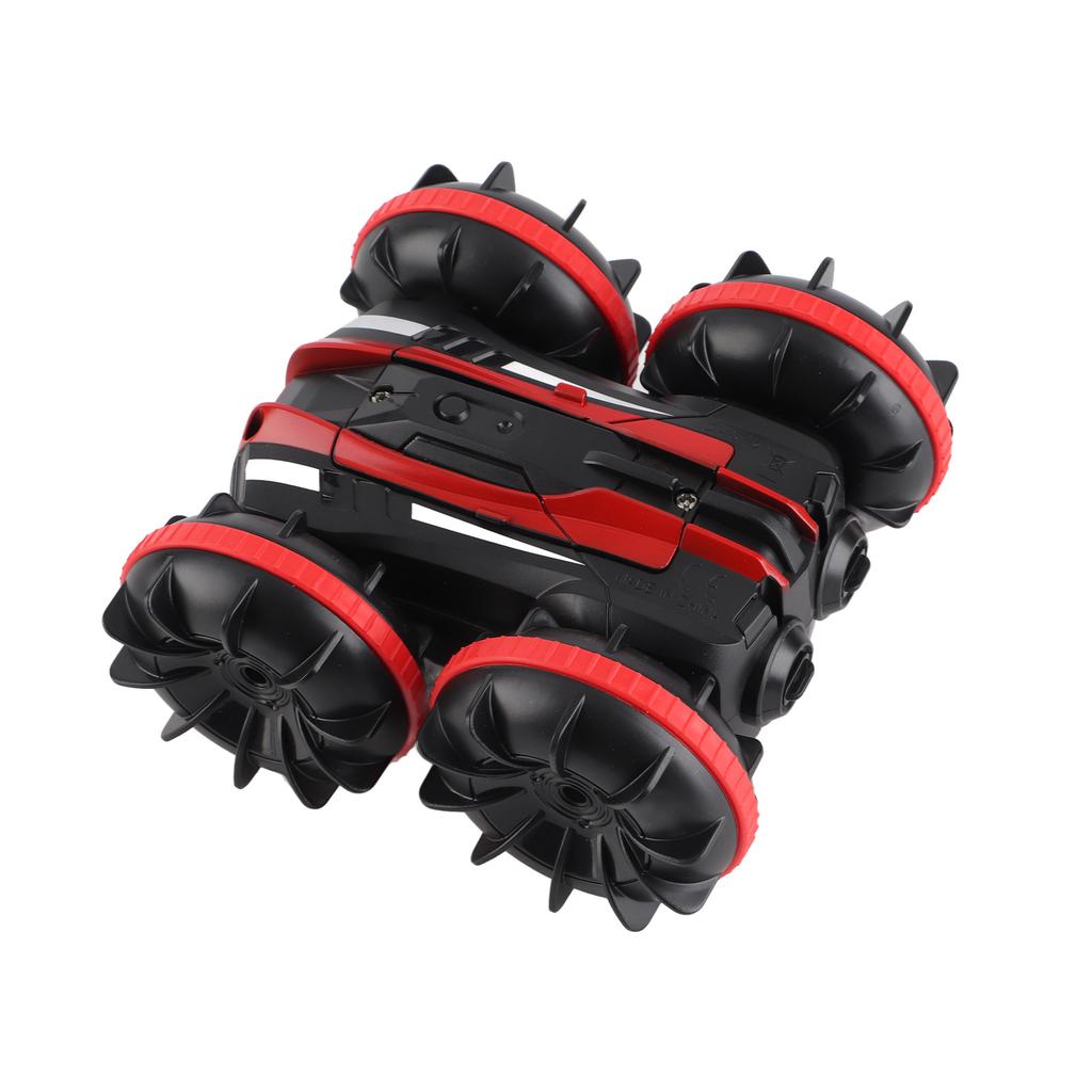 2.4G Amphibious Remote Control Car Land Water RC Stunt Car Toy Children Birthday GiftRed