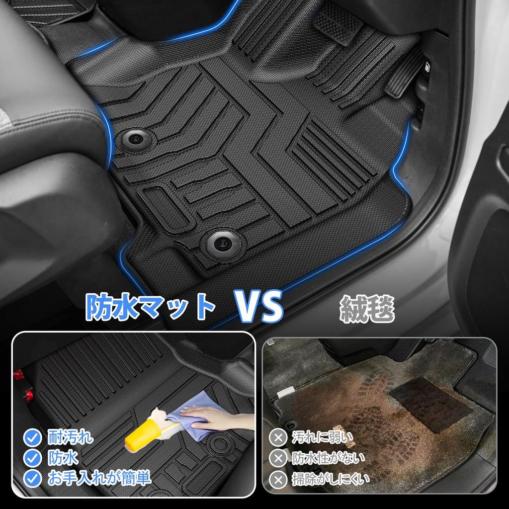 Jiooy Honda New Freed GT Series 6 Seater Floor Mat Second Mat Luggage Mat FREED AIR Floor Mat FREED AIREX 3D 3D Mat FREED CROSSTAR 3D Floor Mat GT1