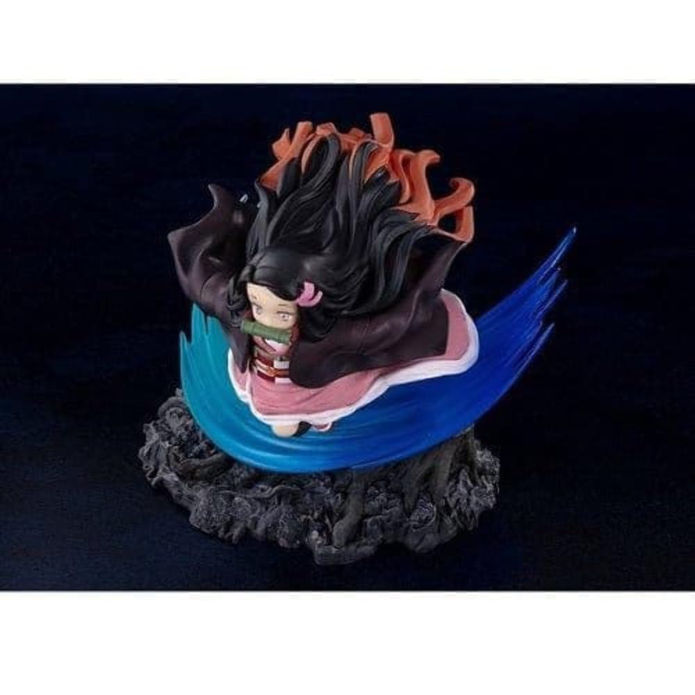 TAMASHII NATIONS Figuarts ZERO Demon Kimetsu no Yaiba Kamado Nezuko Ca. 110 mm Bemalte Komplettfigur Slayer PVC/ABS