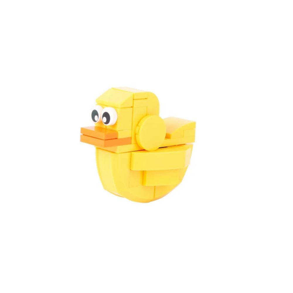 MOC City Creative Building Blocks Accessories Zoo Rhino Lion Kangaroo Wolf Fox Frog Bee Crow Peacock Mini Brick Toy Gifts X021