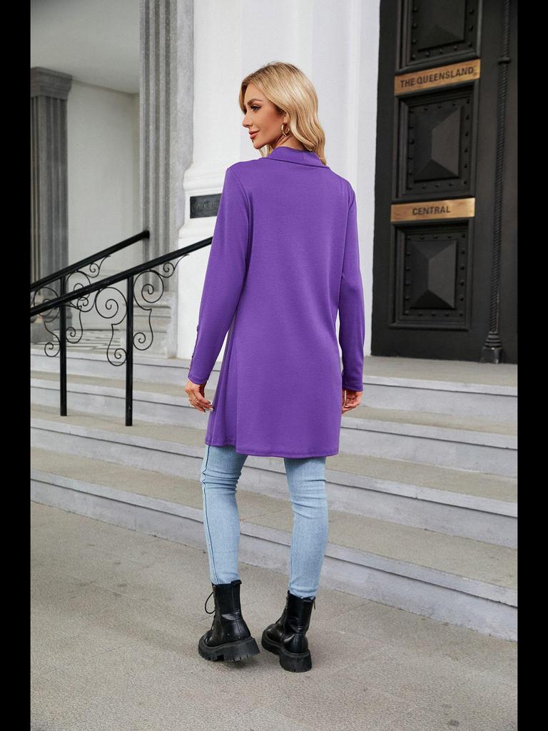 Women's 2023 Autumn/Winter Buttoned Long-Sleeve Knitted Cardigan